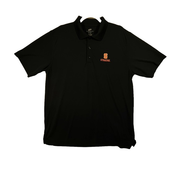 Other - Syracuse Polo Shirt Mens‎ L Blue Ultraclub Performance Plain Logo  Embroidered